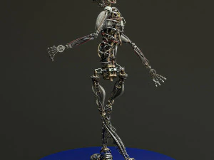 rob&ocirc; human&oacute;ide Modelo 3D