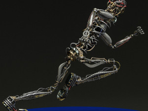 humanoid robot 3Dモデル