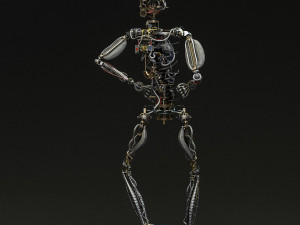 humanoid robot 3Dモデル