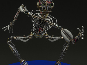 humanoid robot 3Dモデル