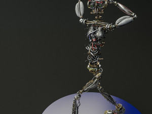 humanoid robot 3Dモデル