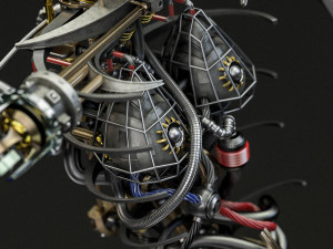 humanoid robot 3Dモデル