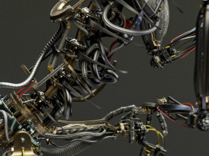 humanoid robot 3Dモデル