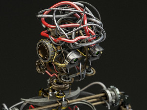 humanoid robot 3Dモデル