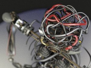 humanoid robot 3Dモデル
