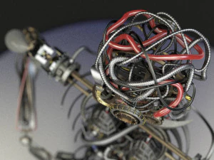 rob&ocirc; human&oacute;ide Modelo 3D