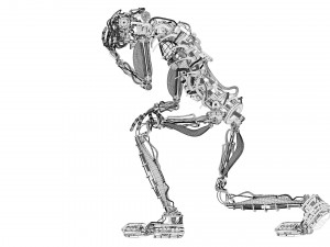 humanoid robot 3Dモデル
