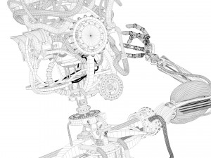 humanoid robot 3Dモデル