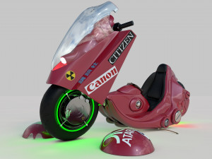 kanedas moto 3D Model