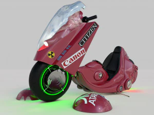 kanedas moto 3D Model