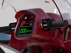 kanedas moto 3D Model