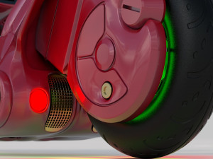 kanedas moto 3D Model