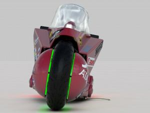 kanedas moto 3D Model