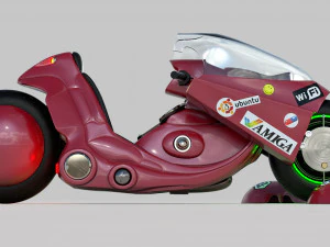 kanedas moto 3D Model