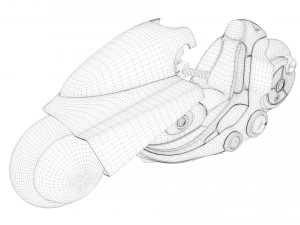 kanedas moto 3D Model