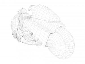 kanedas moto 3D Model