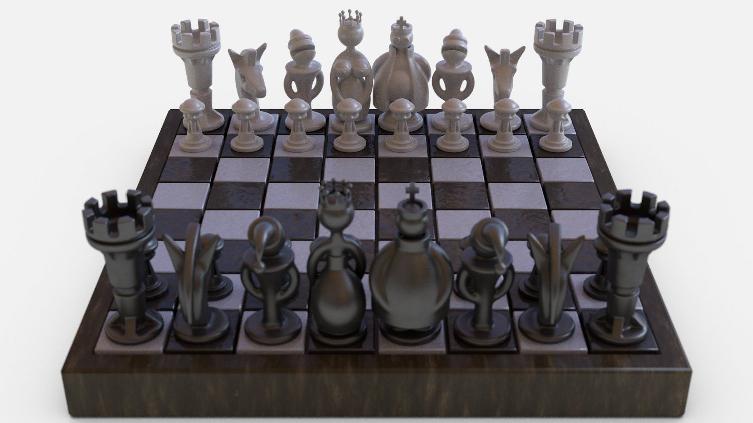 chess game 3D Model