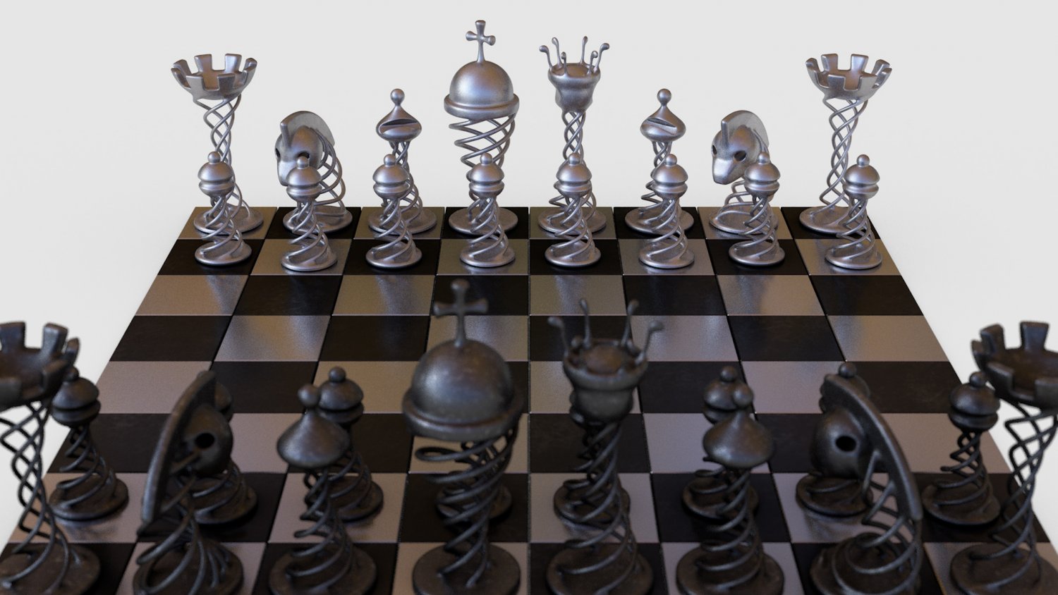 Bispo do jogo de xadrez Modelo 3D $29 - .fbx .max .obj - Free3D