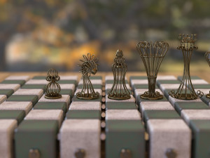 chess game 3D Model