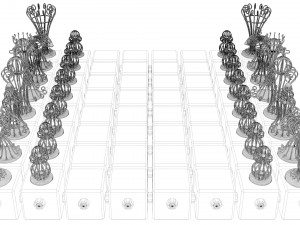 chess game 3D Model