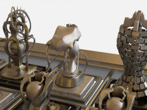 chess game 3D Model