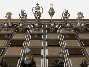 chess game 3D Model