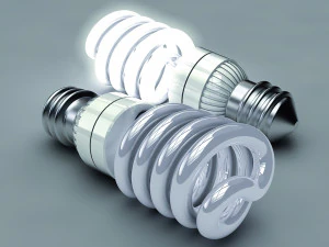 energy saving lamp 3D Model