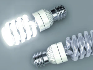 energy saving lamp 3D Model