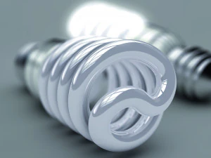 energy saving lamp 3D Model