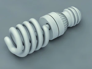 energy saving lamp 3D Model