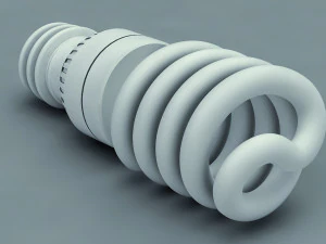 energy saving lamp 3D Model