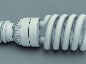 energy saving lamp 3D मॉडल