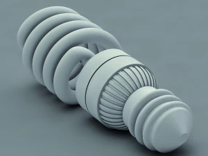 energy saving lamp 3D Model