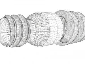 energy saving lamp 3D Model