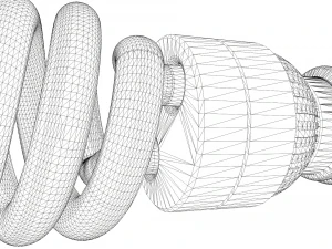 energy saving lamp 3D Model