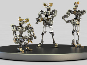 small robot 3D Model