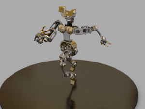 small robot 3D मॉडल