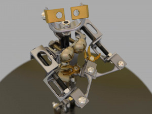 small robot 3D मॉडल