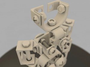 small robot 3D मॉडल