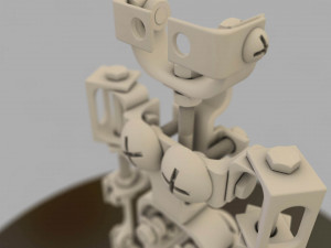 small robot 3D मॉडल