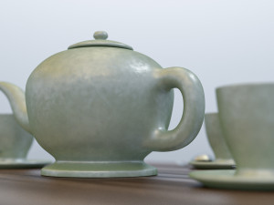 tea service 3D Модель
