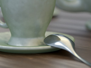 tea service 3D Модель