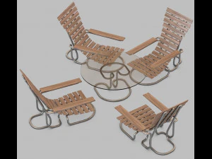 salotto da giardino Modello 3D