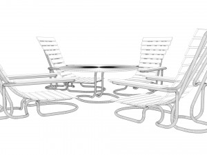 garden lounge 3D Model