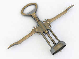 corkscrew 3Dモデル