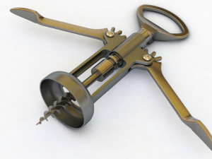 corkscrew Model 3D