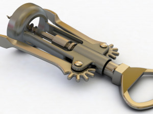 corkscrew Model 3D