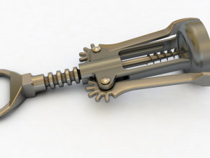 corkscrew Model 3D
