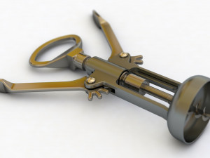 corkscrew Model 3D