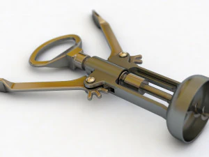 corkscrew 3D Model